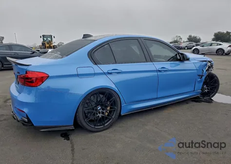 2017 BMW M3 z USA, uszkodzony, nr VIN WBS8M9C50H5G83783